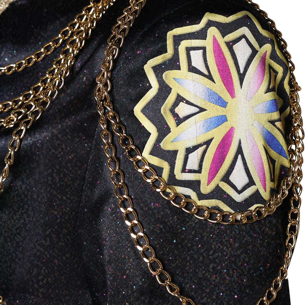 Enfant KPop Demon Hunters(2025) Huntrix Rumi Golden Tenue Cosplay Costume