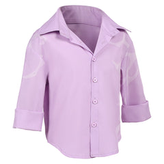 Enfant KPop Demon Hunters(2025) Jinu Saja Chemise Rose Cosplay Costume