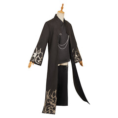 Enfant KPop Demon Hunters(2025) Jinu Saja Veste+Haut Noires Cosplay Costume