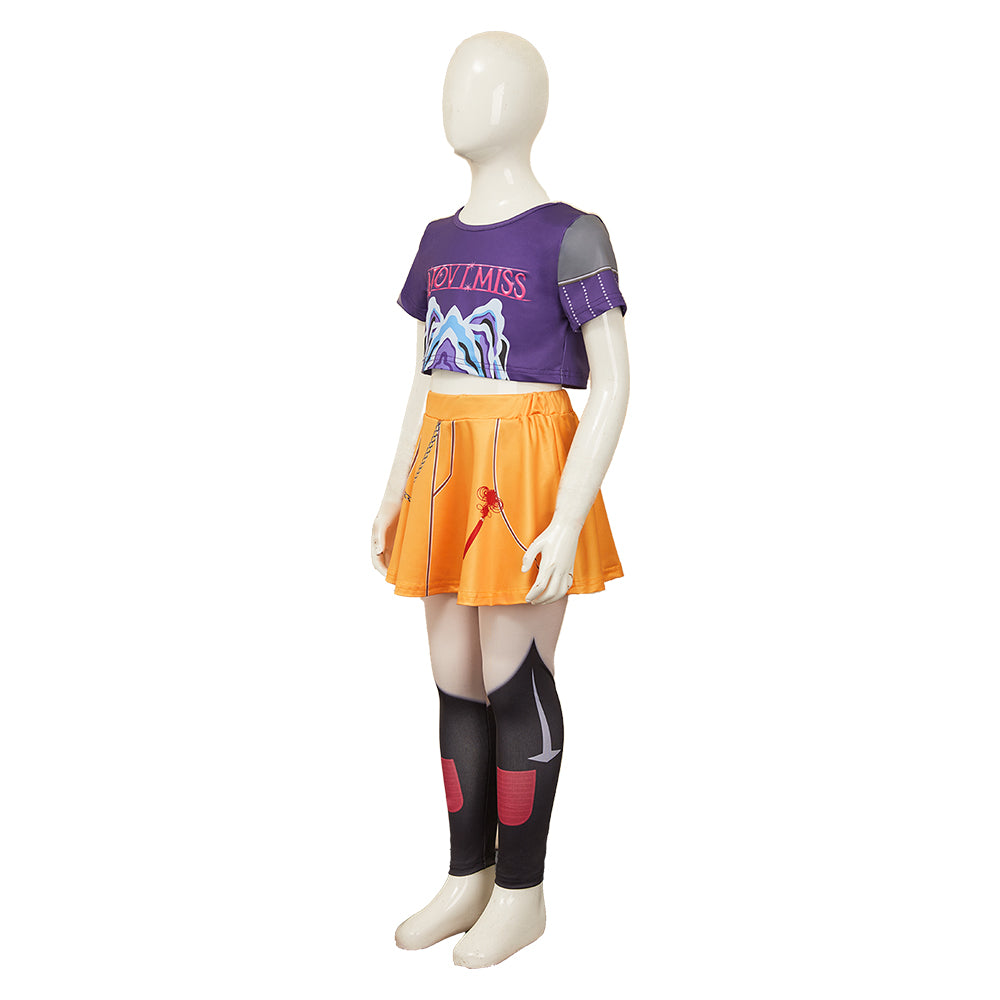 Enfant KPop Demon Hunters(2025) Mira Cosplay Costume Ver.2