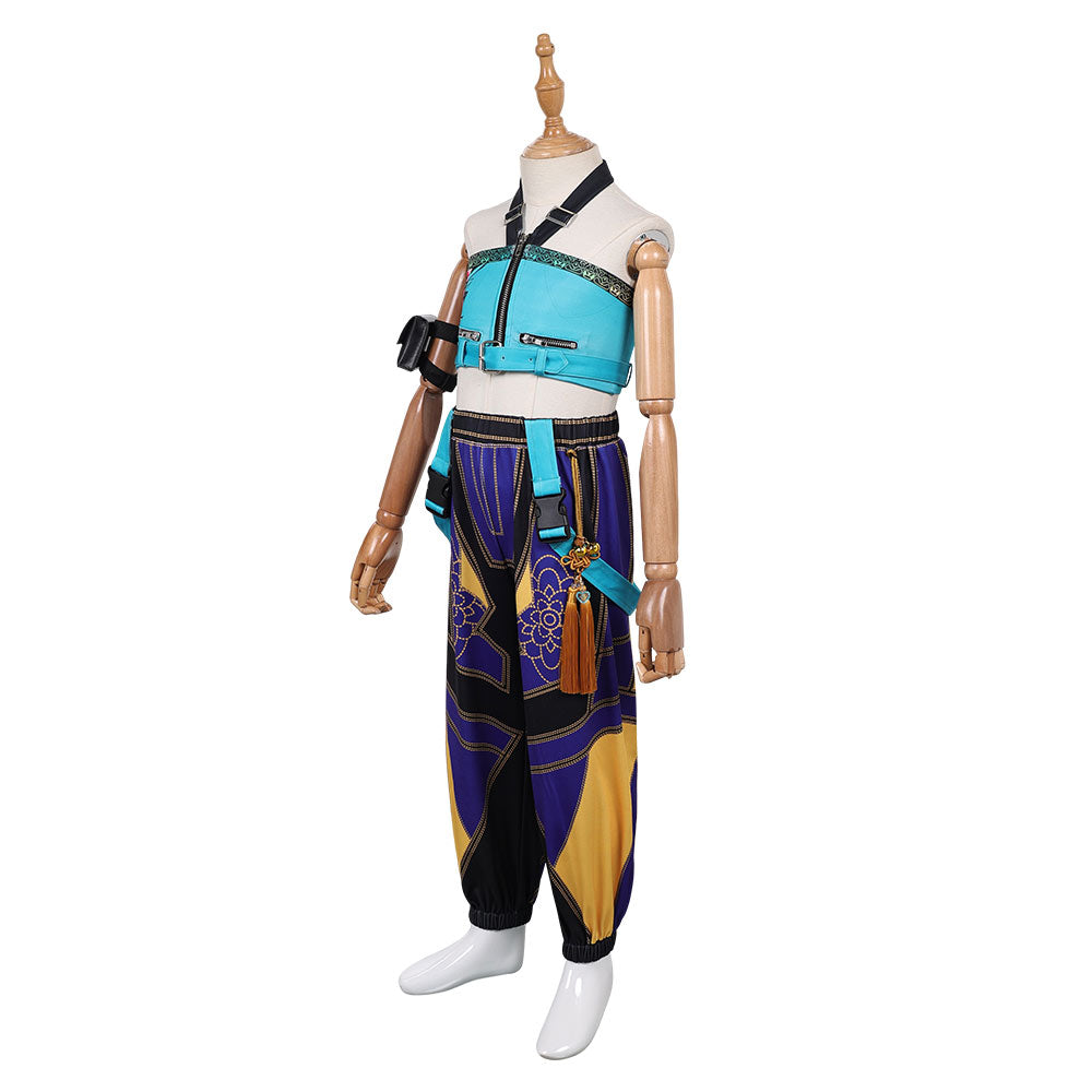 Enfant KPop Demon Hunters(2025) Zoey Cosplay Costume Ver.2