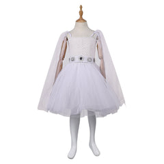 Enfant Princess Leia Robe en Maille Cosplay Costume Design Original