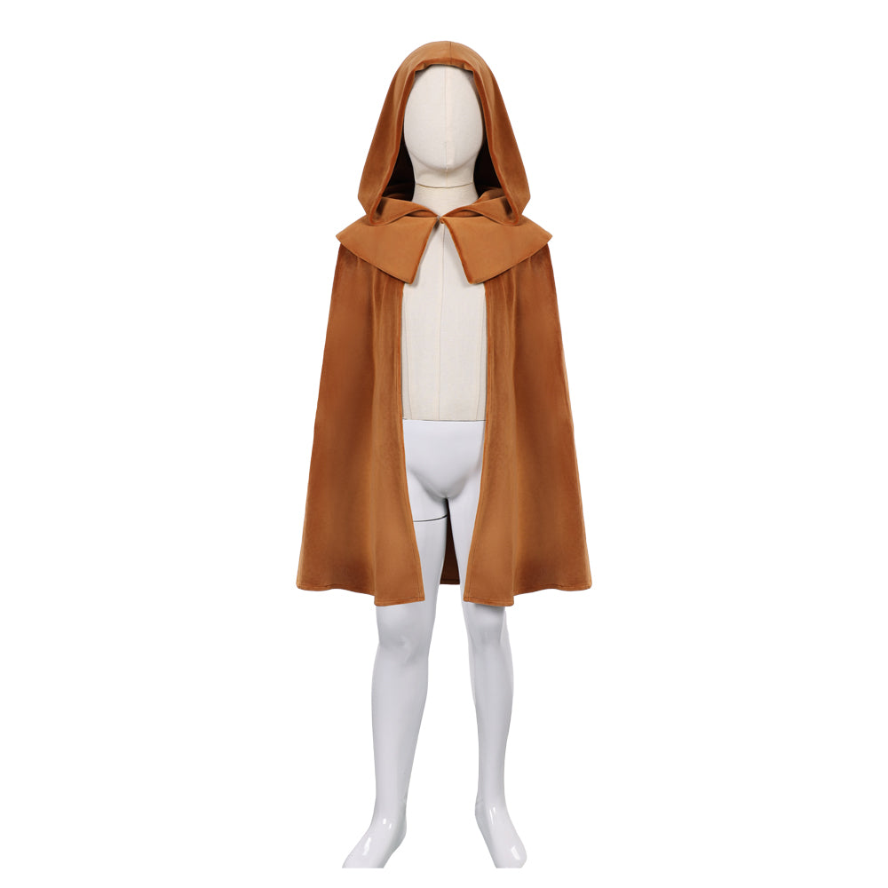 Enfant Stranger Things Saison 5 Holly Wheeler Cape Marron Cosplay Costume