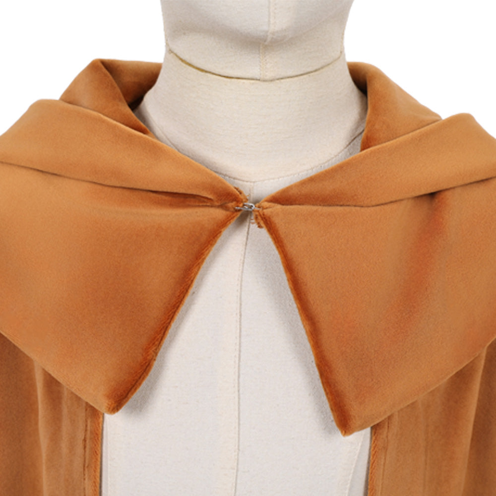 Enfant Stranger Things Saison 5 Holly Wheeler Cape Marron Cosplay Costume