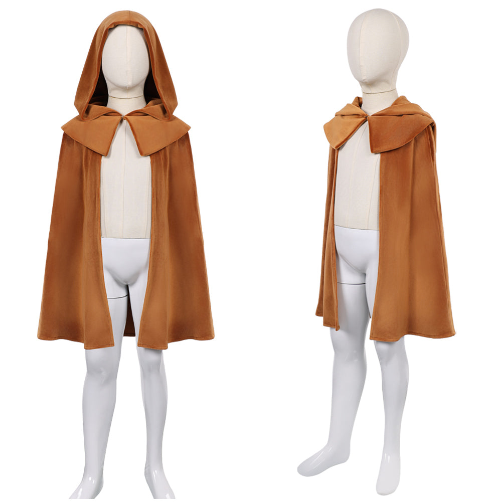 Enfant Stranger Things Saison 5 Holly Wheeler Cape Marron Cosplay Costume