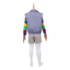 Enfant Stranger Things Saison 5(2025) Derek Tenue Violette Cosplay Costume