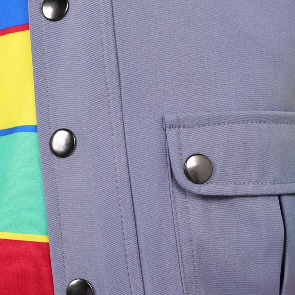 Enfant Stranger Things Saison 5(2025) Derek Tenue Violette Cosplay Costume