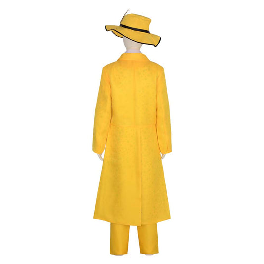 Cravate Cosplay Jim Carrey - Déguisement Anime, Accessoire Pour Soirée à Thème, Halloween - Tissu Doux, Lavable - Idée Cadeau Pour Fans