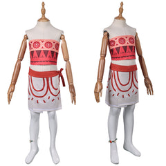 Enfant Vaiana 2(2024) Simea Robe Cosplay Costume