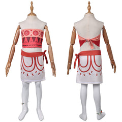 Enfant Vaiana 2(2024) Simea Robe Cosplay Costume