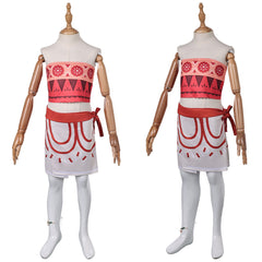 Enfant Vaiana 2(2024) Simea Robe Cosplay Costume