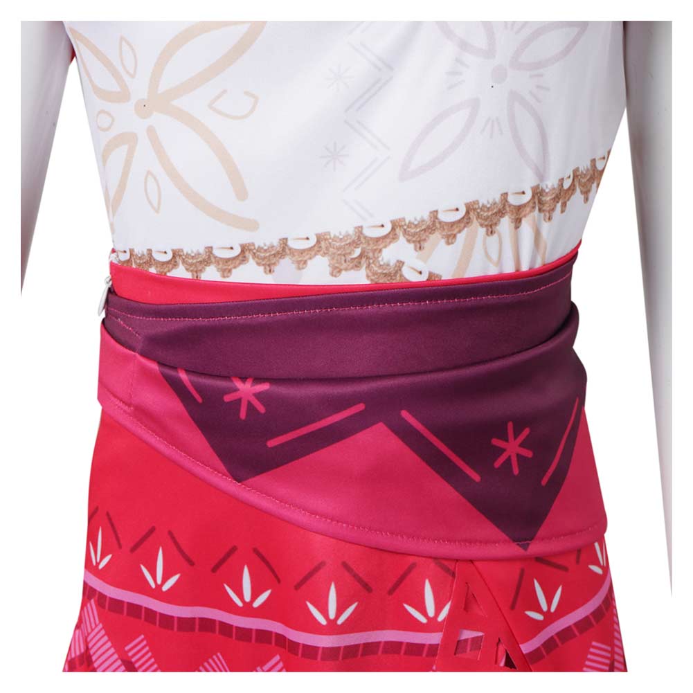 Enfant Vaiana 2(2024) Vaiana Robe Cosplay Costume