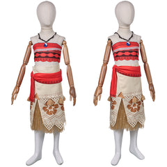 Enfant Vaiana 2(2024) Vaiana Robe Cosplay Costume Ver.2