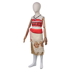 Enfant Vaiana 2(2024) Vaiana Robe Cosplay Costume Ver.2