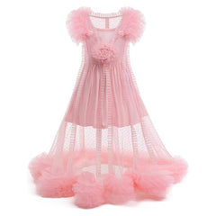 Enfant Wicked Glinda Robe Rose+Accessoires Cosplay Costume