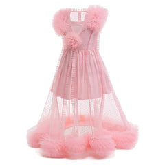 Enfant Wicked Glinda Robe Rose+Accessoires Cosplay Costume Ver.2