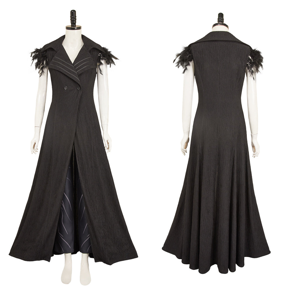 Enfant Wicked: For Good(2025) Elphaba Tenue sans Manches Cosplay Costume