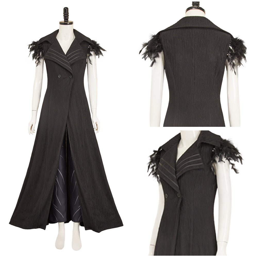 Enfant Wicked: For Good(2025) Elphaba Tenue sans Manches Cosplay Costume