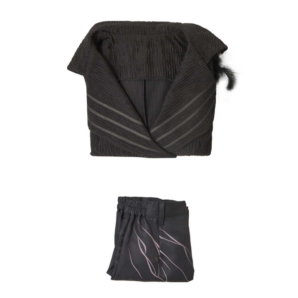 Enfant Wicked: For Good(2025) Elphaba Tenue sans Manches Cosplay Costume