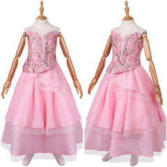 Enfant Wicked(2024) Glinda Tenue Rose Copslay Costume