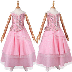 Enfant Wicked(2024) Glinda Tenue Rose Copslay Costume