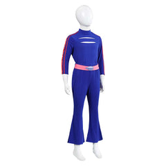 Enfant Zombies 4(2025) Addison Tenue Bleue Longue Cosplay Costume