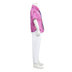 Enfant Zootopia 2(2025) Nick Wilde Chemise Rose Tenue Cosplay Costume