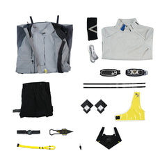 Arknights: Endfield(2026) Homme Endministrator Tenue Grise Cosplay Costume
