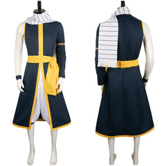 Fairy Tail Natsu Dragneel Tenue Bleue Cosplay Costume