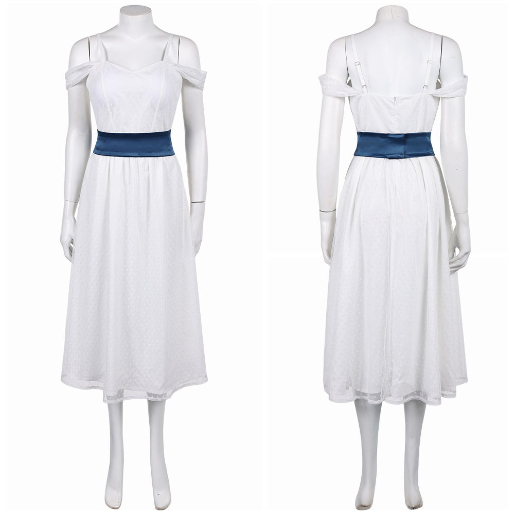 Fear Street: Prom Queen(2025) Lori Granger Robe Blanche Cosplay Costume
