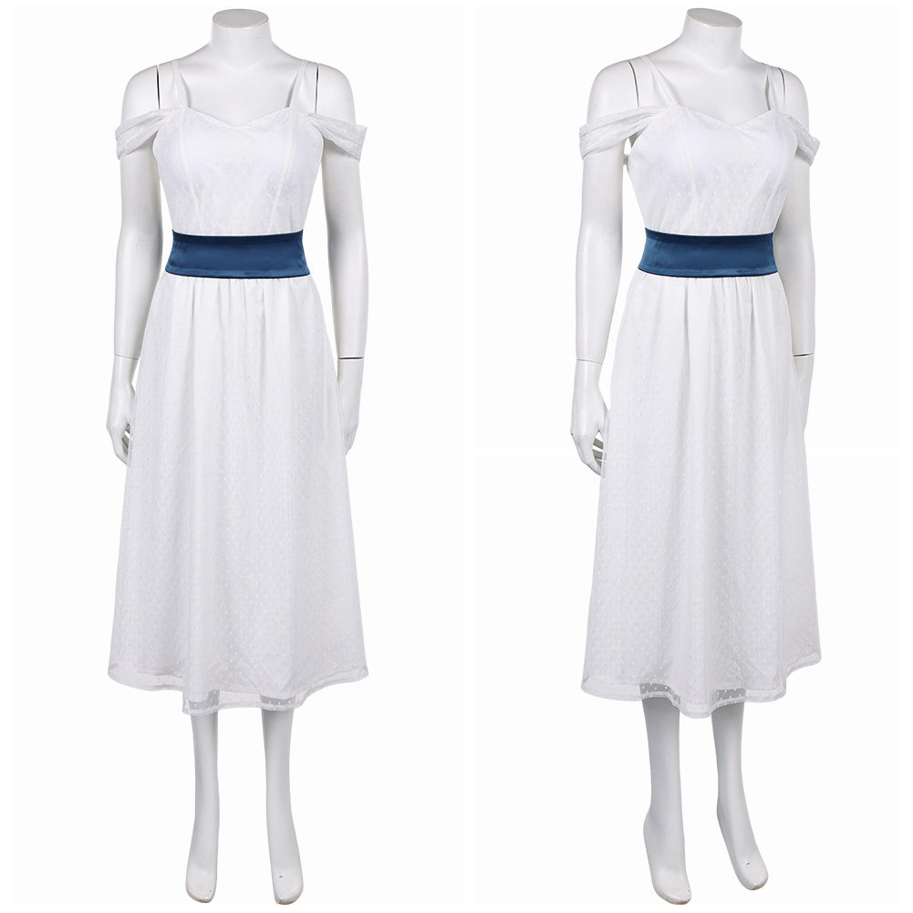 Fear Street: Prom Queen(2025) Lori Granger Robe Blanche Cosplay Costume