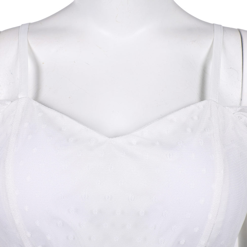 Fear Street: Prom Queen(2025) Lori Granger Robe Blanche Cosplay Costume
