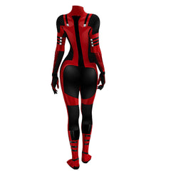 Femme Deadpool & Wolverine(2024) Deadpool Wade Wilson Combinaison Cosplay Costume