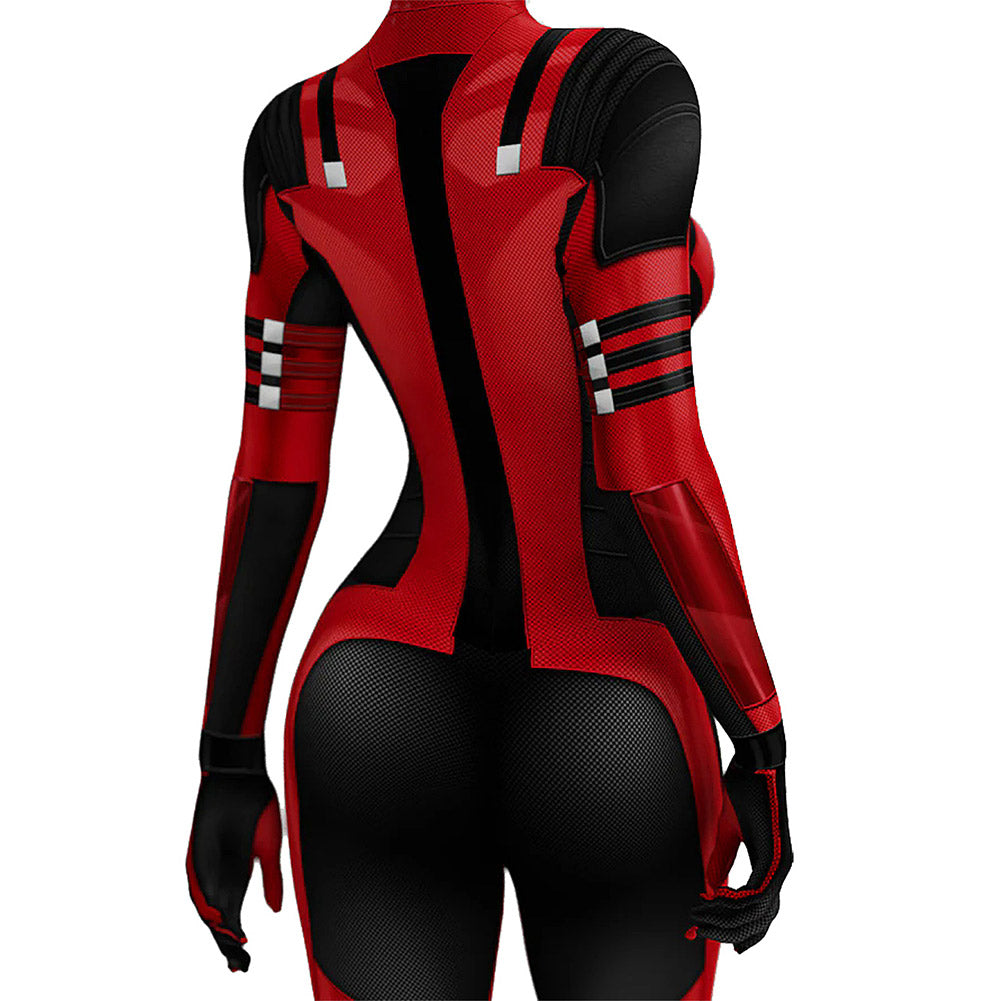 Femme Deadpool & Wolverine(2024) Deadpool Wade Wilson Combinaison Cosplay Costume