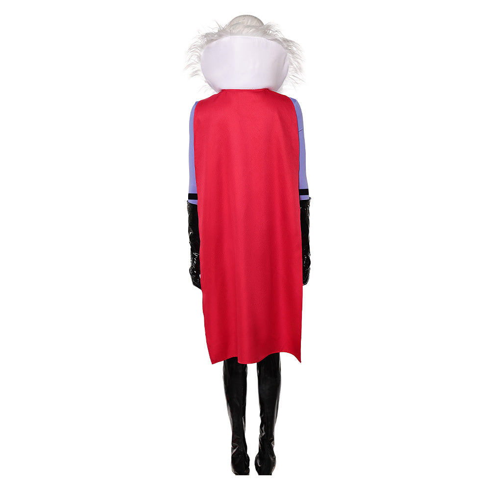 Femme Hazbin Hotel 2(2025) Valentino Tenue Noire et Violette Cosplay Costume