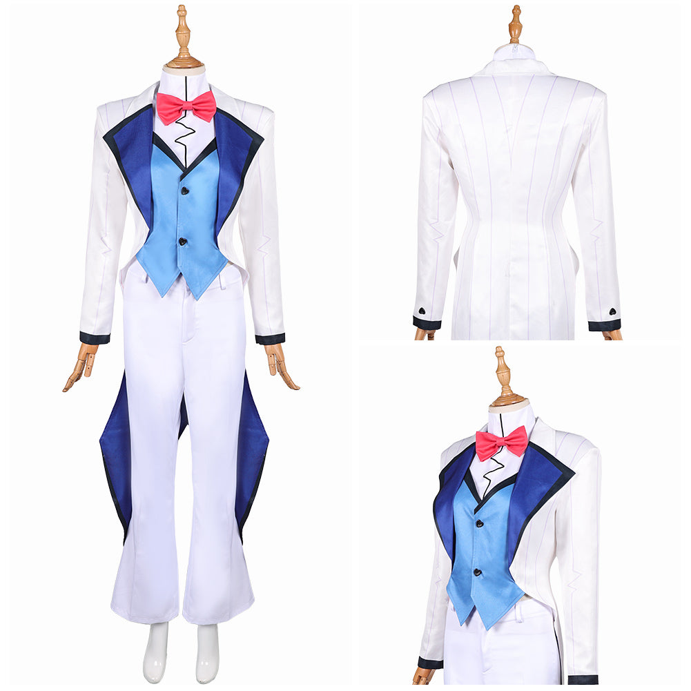 Femme Hazbin Hotel 2(2025) Vox Tenue Blanche Cosplay Costume
