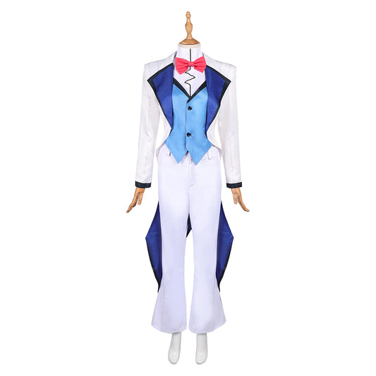 Femme Hazbin Hotel 2(2025) Vox Tenue Blanche Cosplay Costume