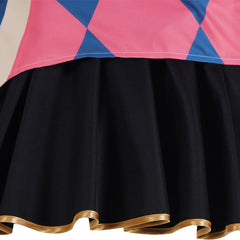 Femme Le Château Ambulant Howl Lolita Robe Bleue et Rose Cosplay Costume