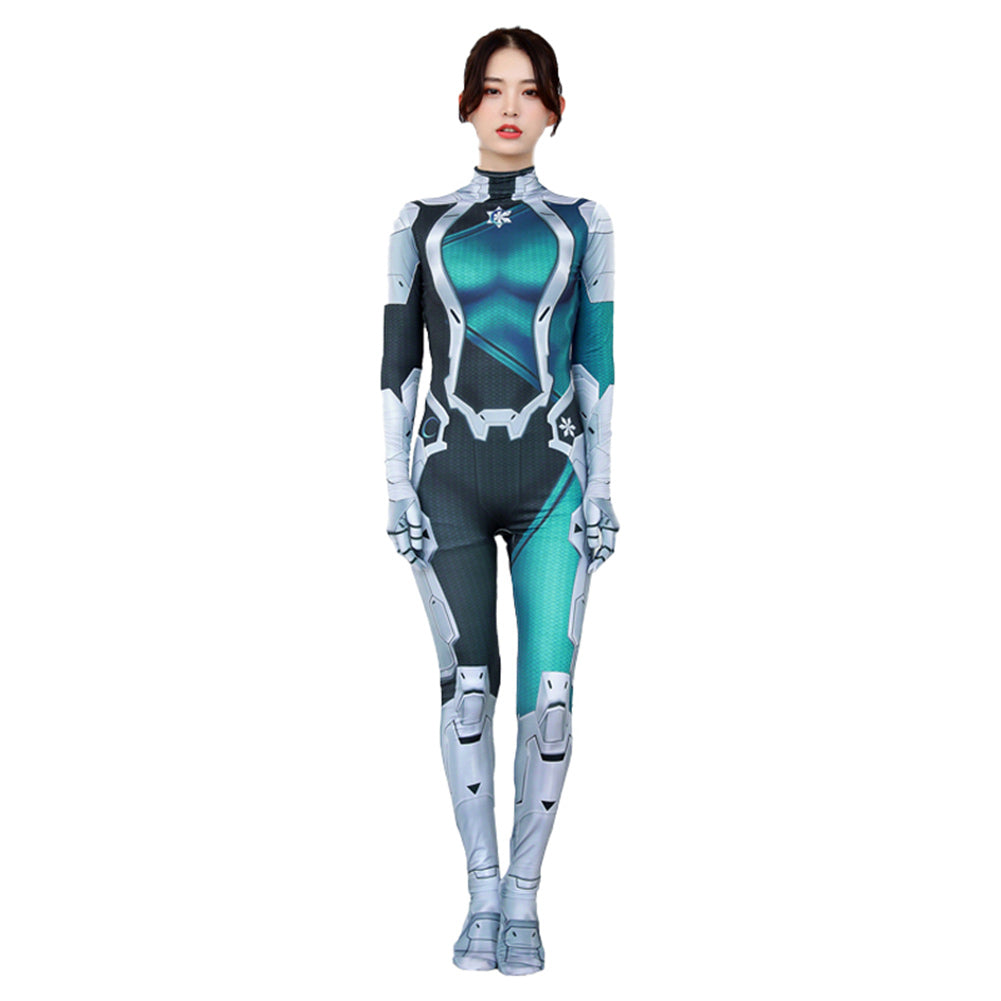 Femme Luna Snow Combinaison Cosplay Costume