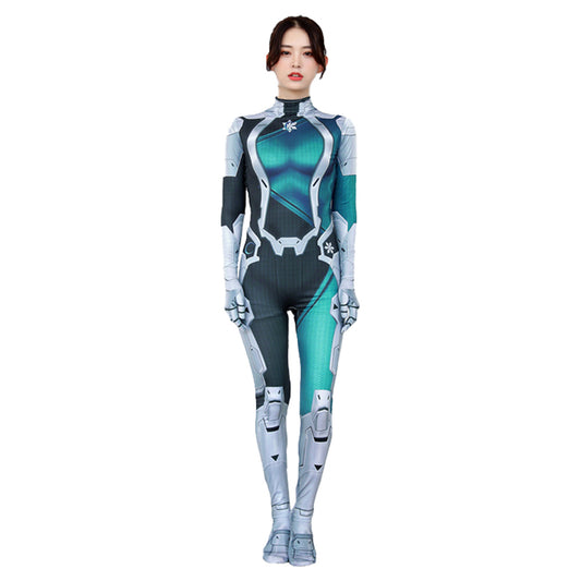 Femme Luna Snow Combinaison Cosplay Costume