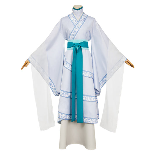Femme The Apothecary Diaries Saision 2(2025) Jinshi Tenue Blanche Cosplay Costume