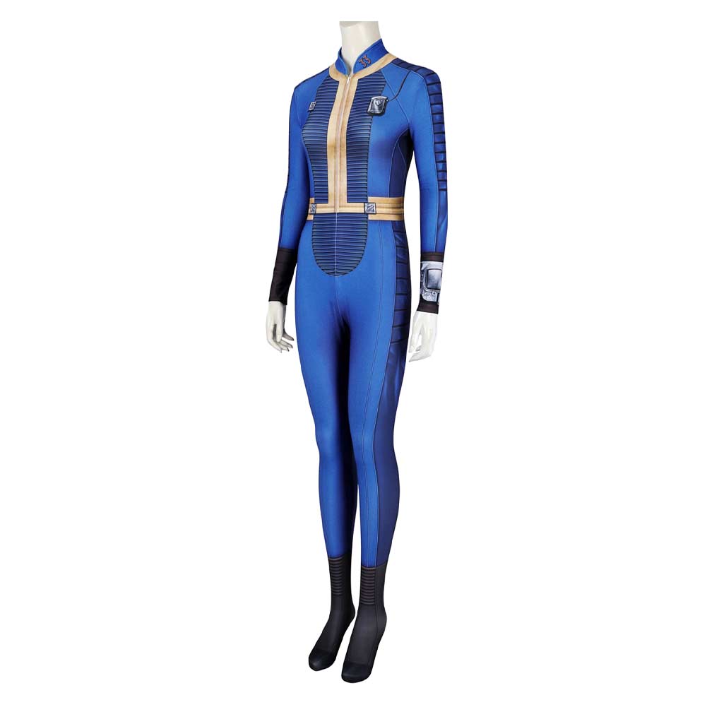 Femme TV Fallout(2024) Lucy MacLean Vault 33 Combinaison d'Abri Cosplay Costume