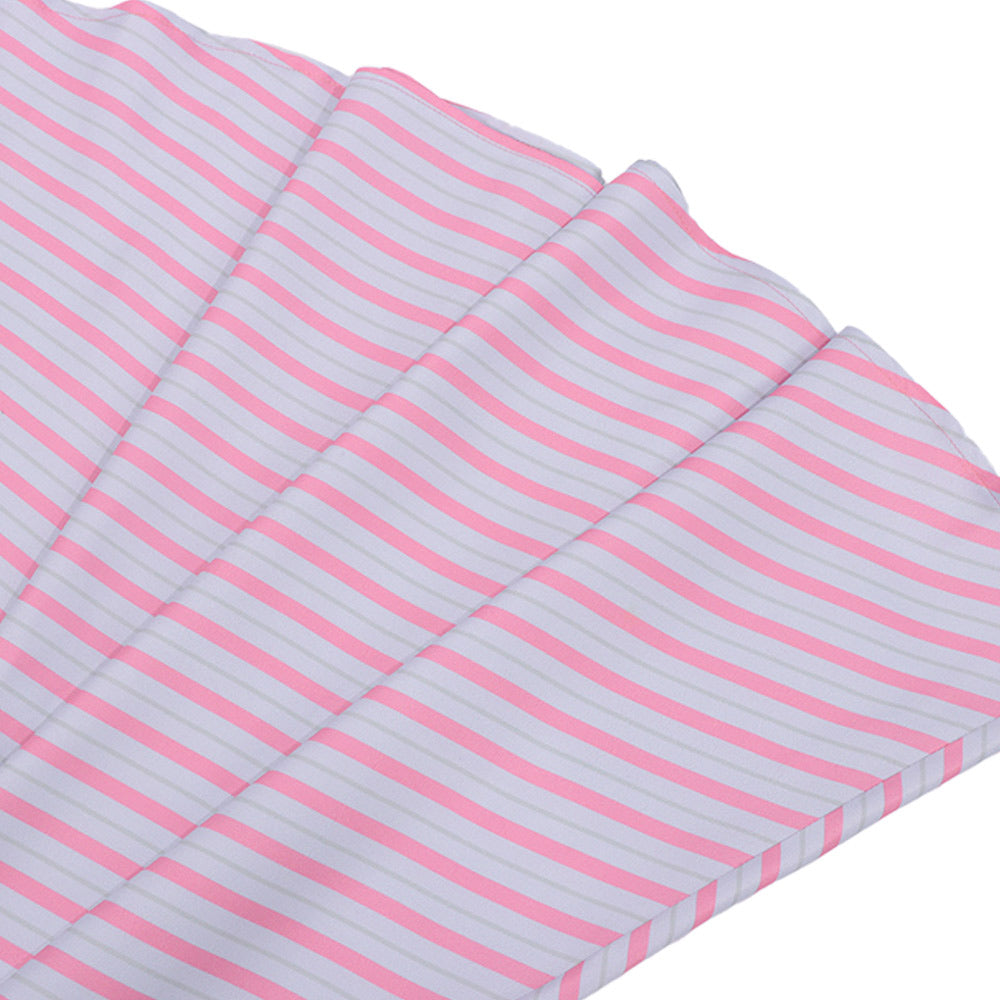 Femme Wicked Glinda Robe Rayée Cosplay Costume