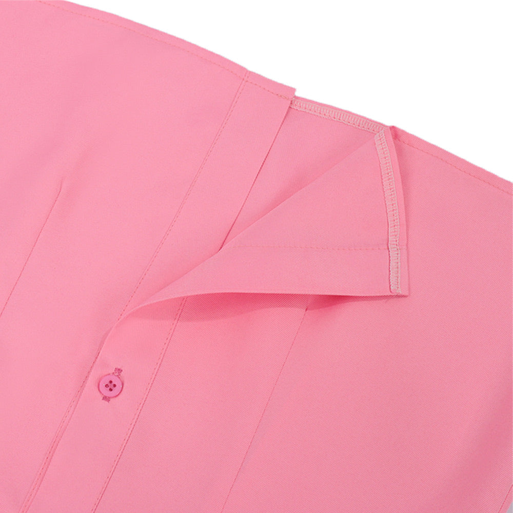 Femme Wicked Glinda Robe Rayée Cosplay Costume