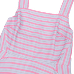 Femme Wicked Glinda Robe Rayée Cosplay Costume