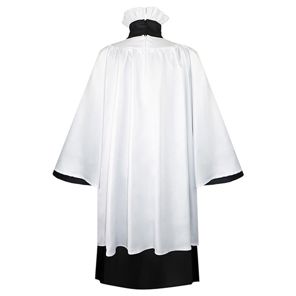 Film Beetlejuice 2 Father Damien Pasteur Cosplay Costume