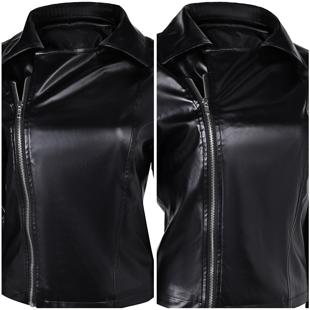 Film Furiosa: A Mad Max Saga(2024) Furiosa Veste Noire Cosplay Costume