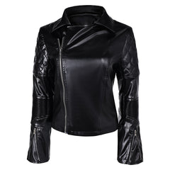 Film Furiosa: A Mad Max Saga(2024) Furiosa Veste Noire Cosplay Costume