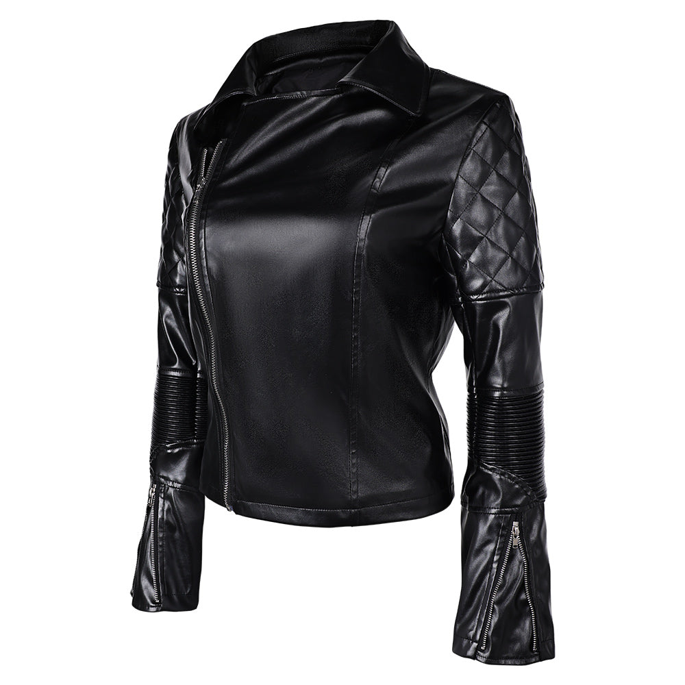 Film Furiosa: A Mad Max Saga(2024) Furiosa Veste Noire Cosplay Costume