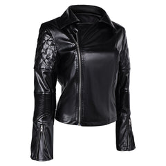 Film Furiosa: A Mad Max Saga(2024) Furiosa Veste Noire Cosplay Costume